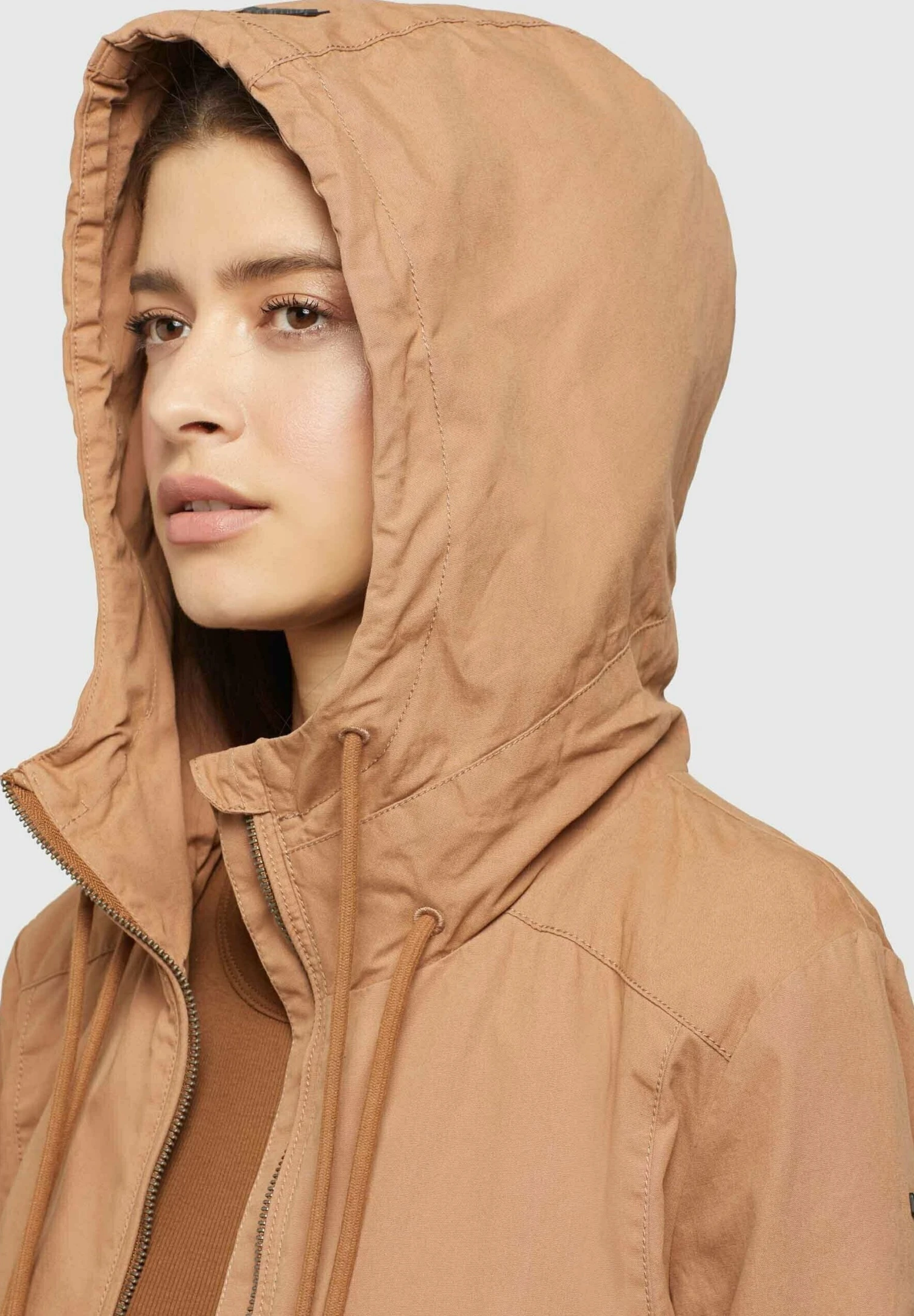 Khujo ROLAVA - Kurtka Wiosenna - Toffee 4 Khujo ROLAVA - Kurtka Wiosenna - Toffee - obrazek 4