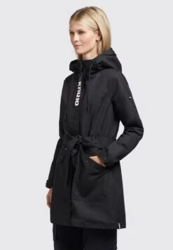 Khujo LAUREN - Parka - Schwarz -Khujo fc7a723af099464b99e1fc030338878e