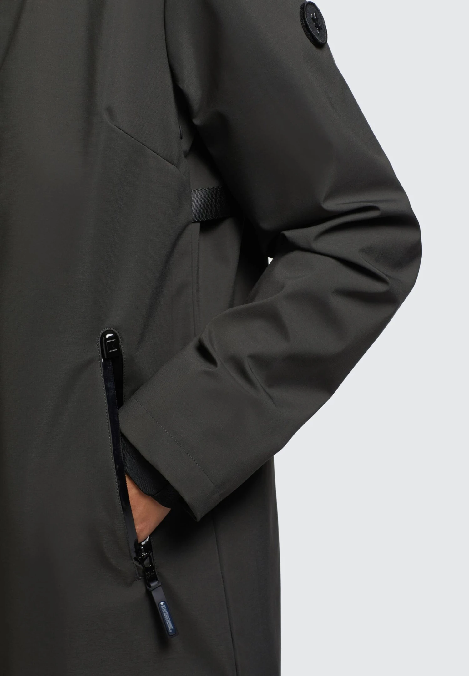 Khujo IZAF - Kurtka Przeciwdeszczowa - Braun 7 Khujo IZAF - Kurtka Przeciwdeszczowa - Braun - obrazek 7