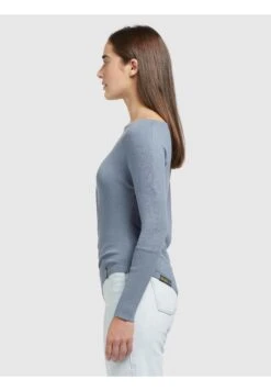 Khujo SHEA - Sweter - Blau 11 Khujo SHEA - Sweter - Blau -Khujo ffaa402fe82c441484596f700f960f45
